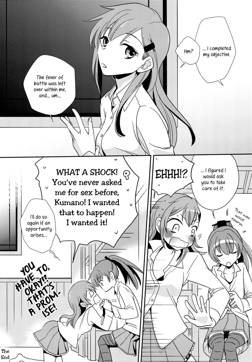 Hentai Manga Comic-A Book Where Kumano Does What She Wants to Suzuya-Read-20